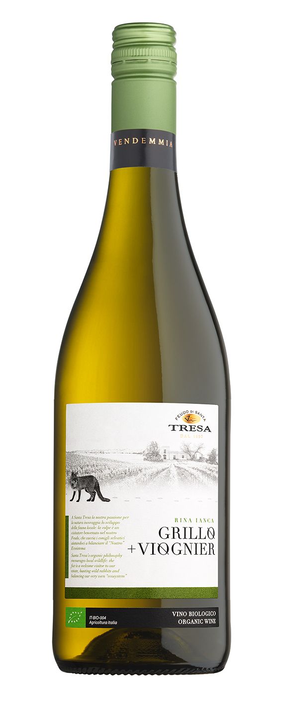 Feudo di Santa Tresa Rina Ianca Grillo-Viognier 2017 (Organic)